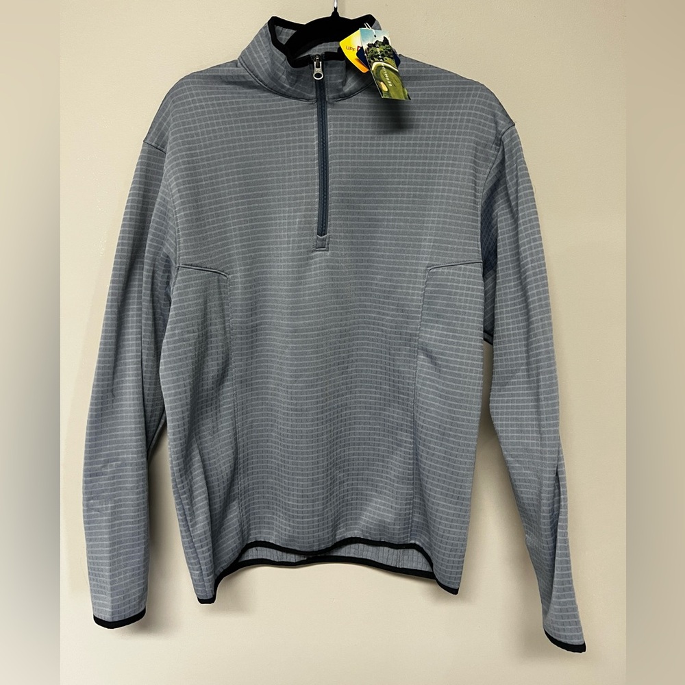 Men’s NWT Bermuda Sands Storm Dri 1/4 zip pullover UPF 50 size small